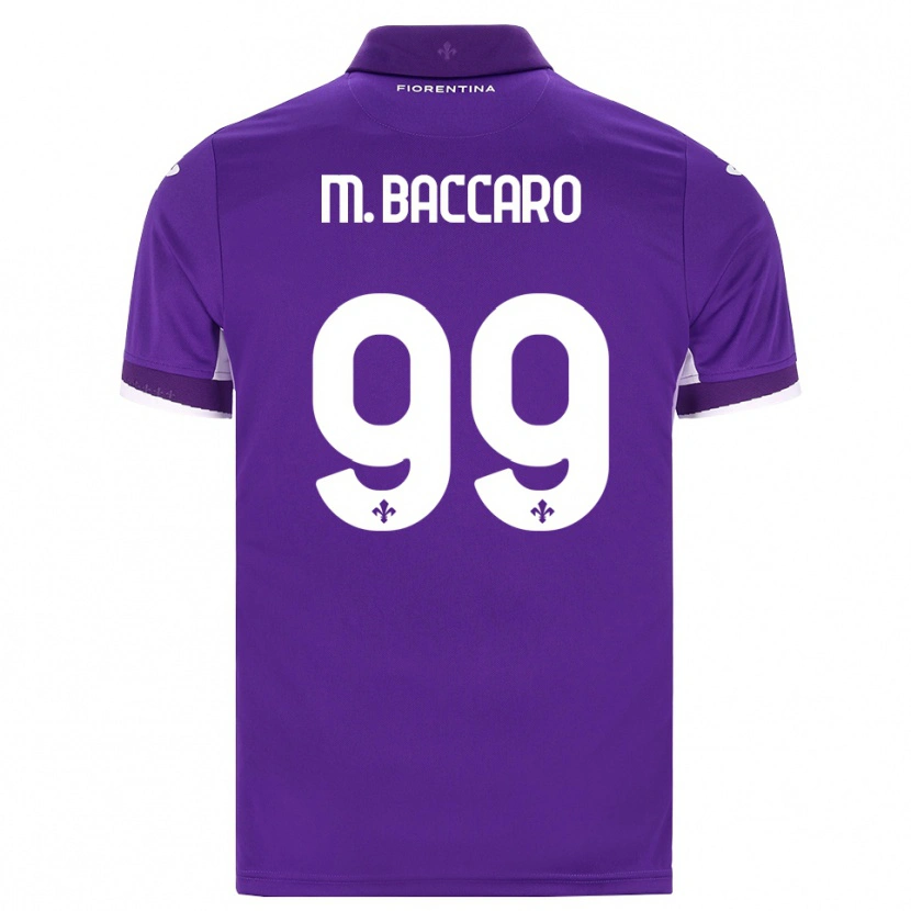Danxen Kvinnor Giulia Maria Baccaro #99 Lila Vit Rosa Hemmatröja Matchtröjor 2026/27 Tröjor T-Tröja