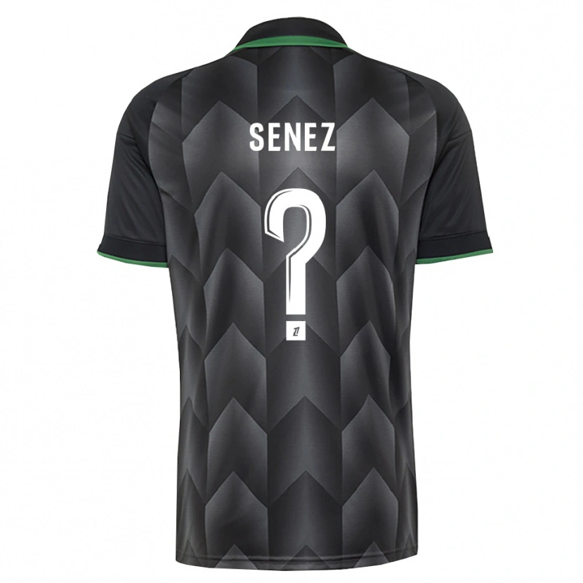 Danxen Kvinnor Axel Senez #0 Vit Svart Grön Bortatröja Matchtröjor 2026/27 Tröjor T-Tröja