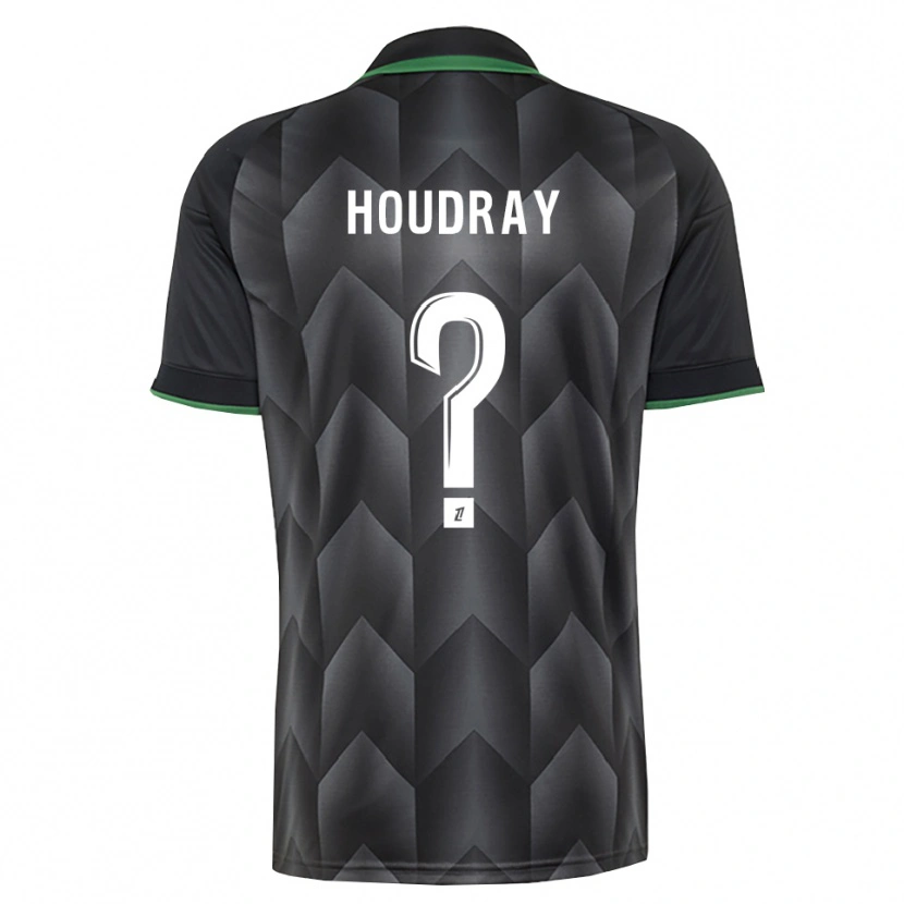 Danxen Kvinnor Leyaan Houdray #0 Vit Svart Grön Bortatröja Matchtröjor 2026/27 Tröjor T-Tröja