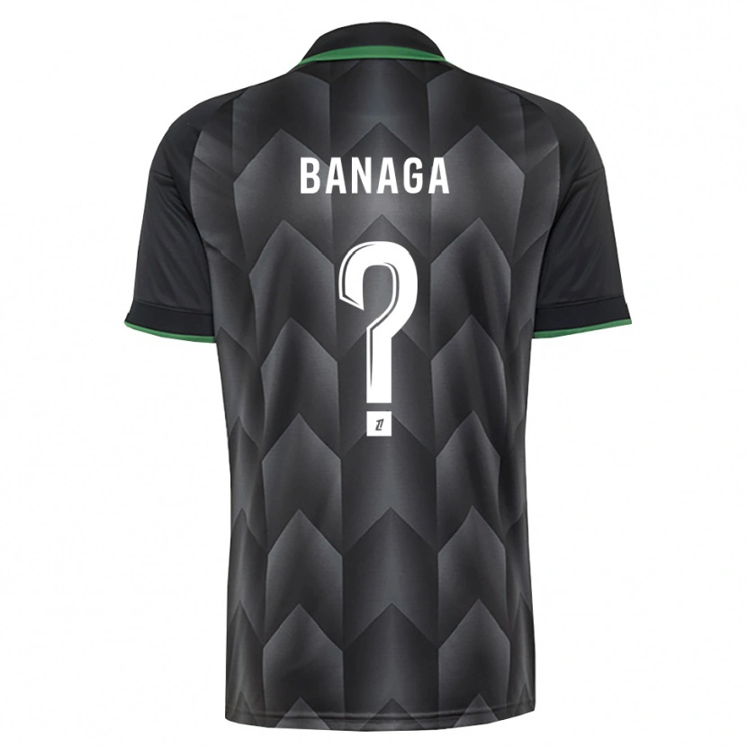 Danxen Kvinnor Mathéssendé Baud Banaga #0 Vit Svart Grön Bortatröja Matchtröjor 2026/27 Tröjor T-Tröja