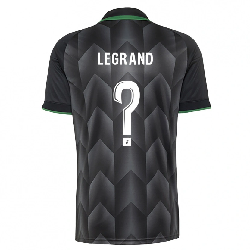 Danxen Kvinnor Bérénice Legrand #0 Vit Svart Grön Bortatröja Matchtröjor 2026/27 Tröjor T-Tröja