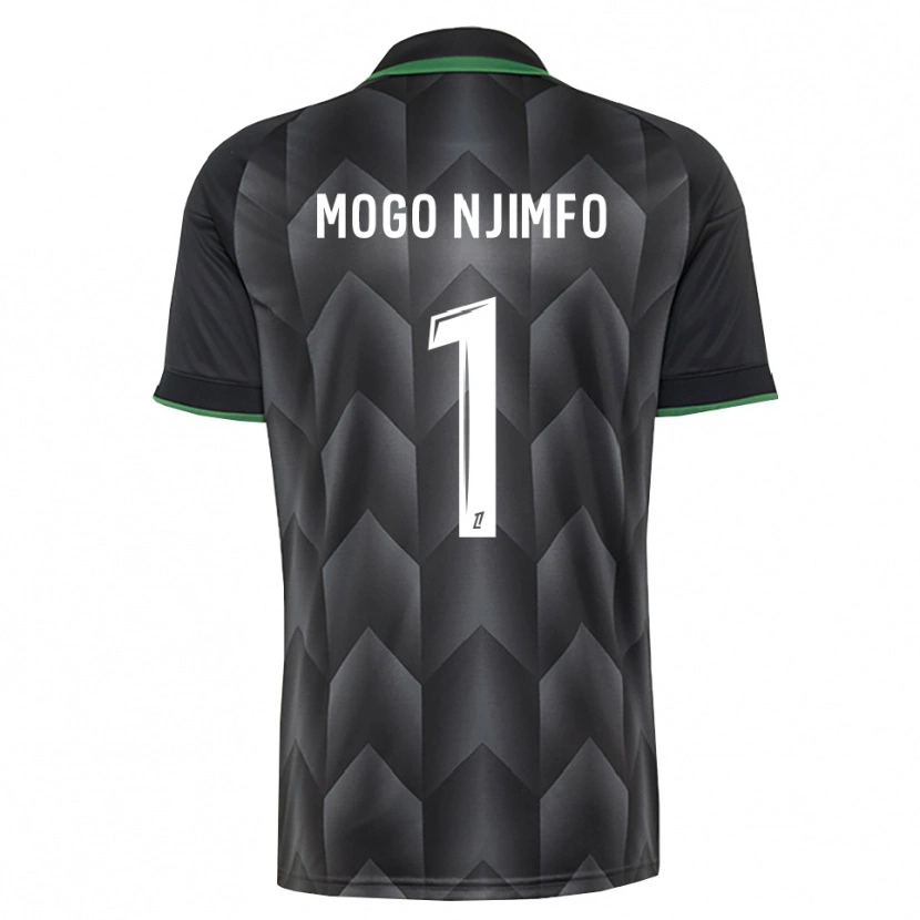 Danxen Kvinnor Arthur Mogo Njimfo #1 Vit Svart Grön Bortatröja Matchtröjor 2026/27 Tröjor T-Tröja