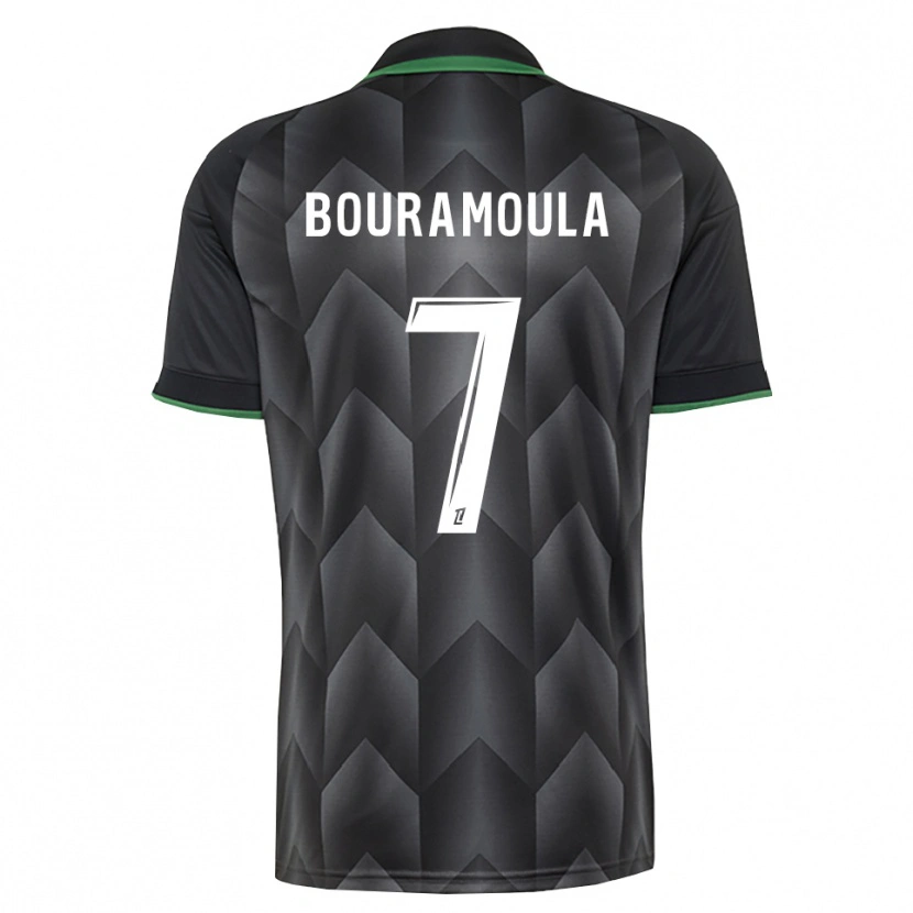 Danxen Kvinnor Ilies Bouramoula #7 Vit Svart Grön Bortatröja Matchtröjor 2026/27 Tröjor T-Tröja