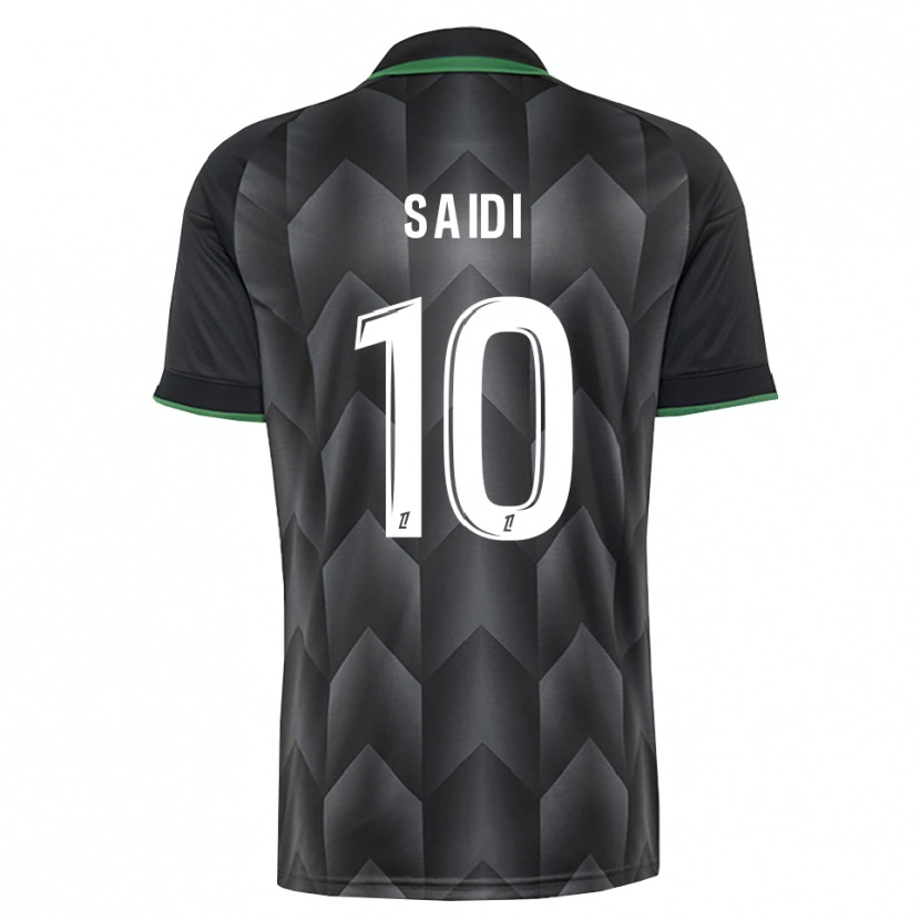 Danxen Kvinnor Kahissa Saïdi #10 Vit Svart Grön Bortatröja Matchtröjor 2026/27 Tröjor T-Tröja