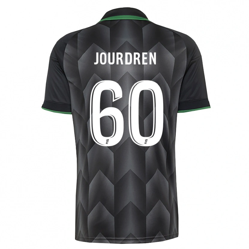 Danxen Kvinnor Ilan Jourdren #60 Vit Svart Grön Bortatröja Matchtröjor 2026/27 Tröjor T-Tröja