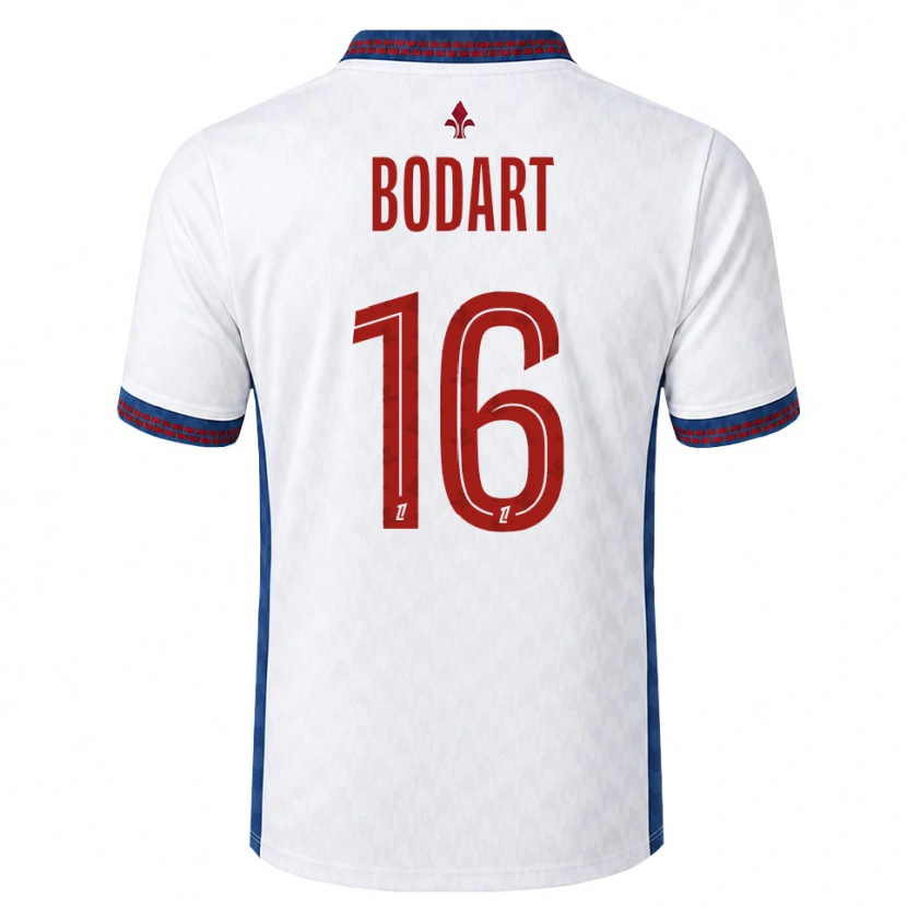Danxen Kvinnor Arnaud Bodart #16 Röd Vit Blå Bortatröja Matchtröjor 2026/27 Tröjor T-Tröja