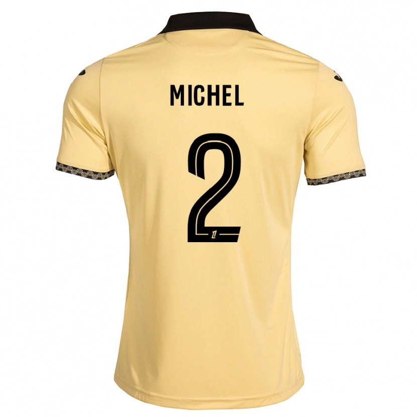 Danxen Kvinnor Raphaël Michel #2 Navajovit Svart Bortatröja Matchtröjor 2026/27 Tröjor T-Tröja