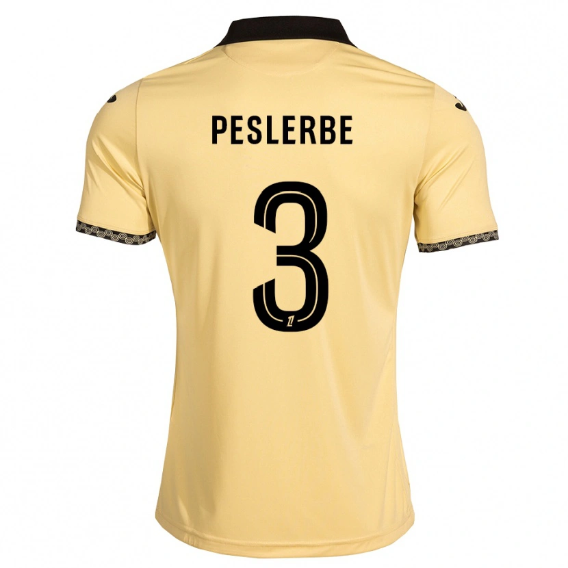 Danxen Kvinnor Thomas Peslerbe #3 Navajovit Svart Bortatröja Matchtröjor 2026/27 Tröjor T-Tröja