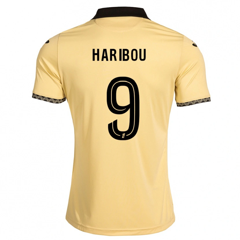 Danxen Kvinnor Samir Haribou #9 Navajovit Svart Bortatröja Matchtröjor 2026/27 Tröjor T-Tröja