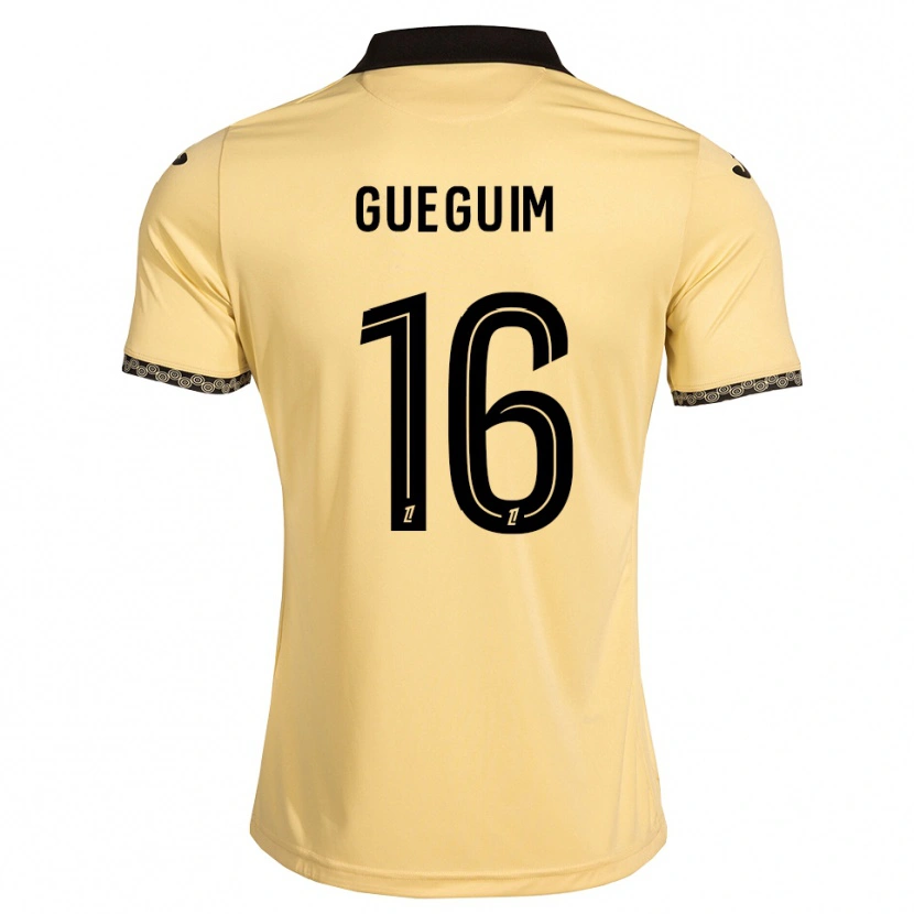 Danxen Kvinnor Guirone Gueguim #16 Navajovit Svart Bortatröja Matchtröjor 2026/27 Tröjor T-Tröja