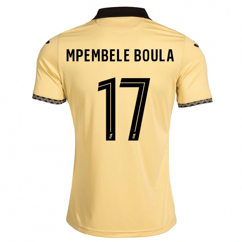 Danxen Kvinnor Exaucé Mpembele Boula #17 Navajovit Svart Bortatröja Matchtröjor 2026/27 Tröjor T-Tröja