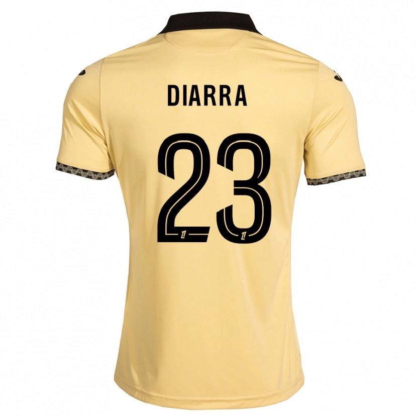 Danxen Kvinnor Stéphane Diarra #23 Navajovit Svart Bortatröja Matchtröjor 2026/27 Tröjor T-Tröja