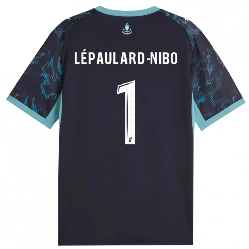 Danxen Kvinnor Mailey Lépaulard-Nibo #1 Ljus Turkos Vit Svart Bortatröja Matchtröjor 2026/27 Tröjor T-Tröja