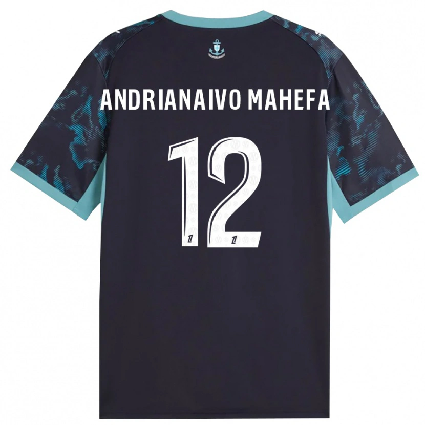 Danxen Kvinnor Mathis Andrianaivo Mahefa #12 Ljus Turkos Vit Svart Bortatröja Matchtröjor 2026/27 Tröjor T-Tröja