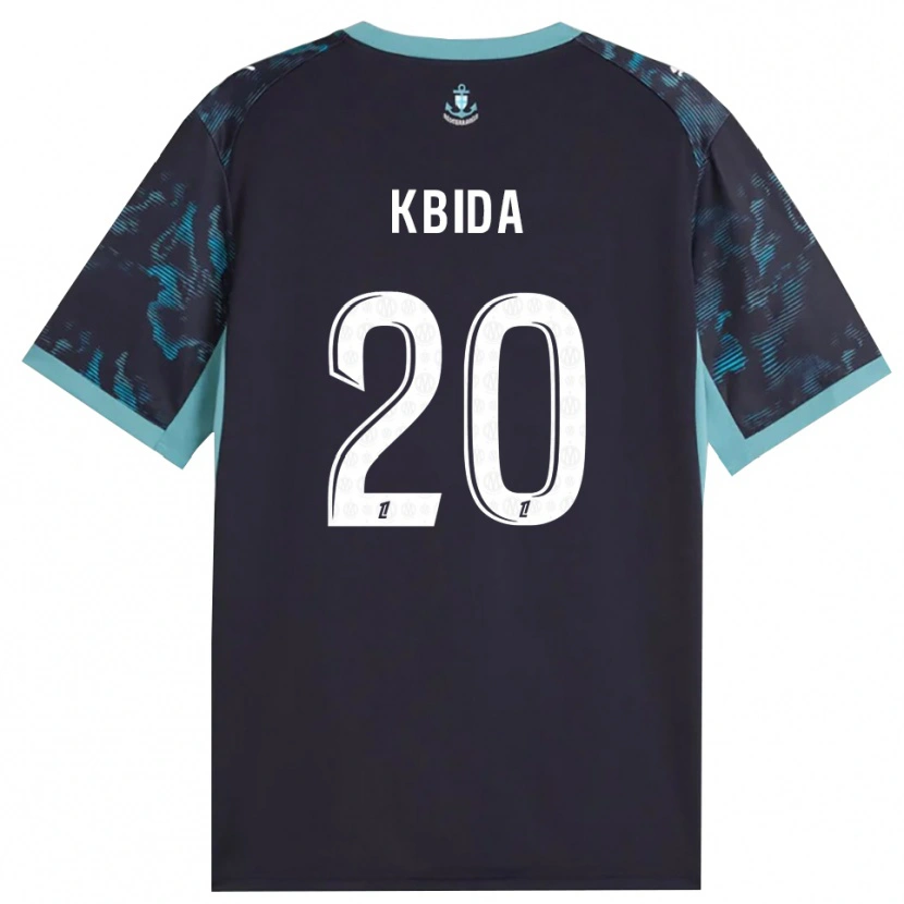 Danxen Kvinnor Inès Kbida #20 Ljus Turkos Vit Svart Bortatröja Matchtröjor 2026/27 Tröjor T-Tröja