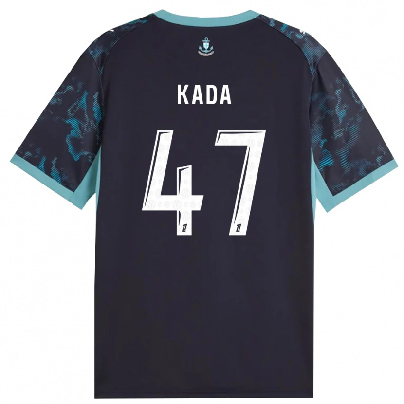 Danxen Kvinnor Joakim Kada #47 Ljus Turkos Vit Svart Bortatröja Matchtröjor 2026/27 Tröjor T-Tröja
