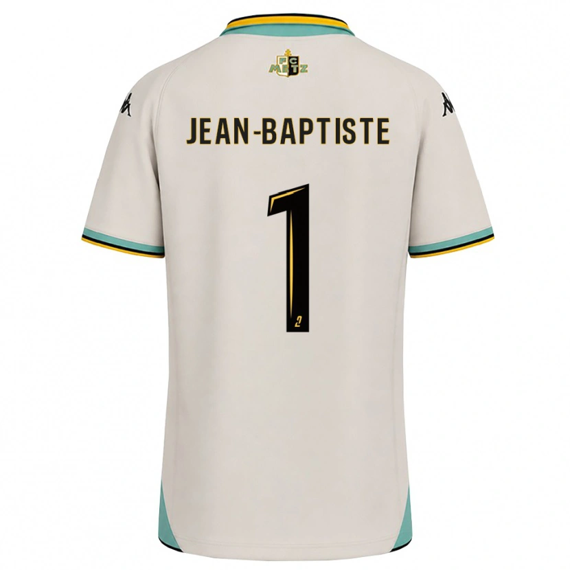 Danxen Kvinnor Romain Jean-Baptiste #1 Blommande Vit Svart Bortatröja Matchtröjor 2026/27 Tröjor T-Tröja
