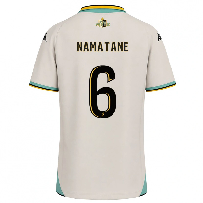 Danxen Kvinnor Joseph Namatane #6 Blommande Vit Svart Bortatröja Matchtröjor 2026/27 Tröjor T-Tröja