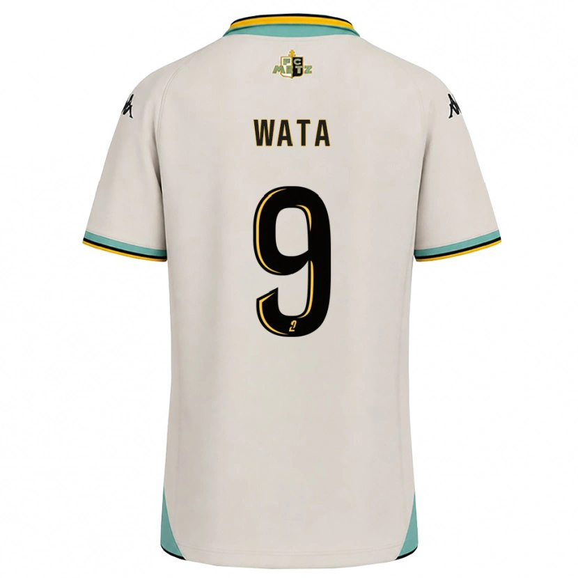 Danxen Kvinnor Xavier Wata #9 Blommande Vit Svart Bortatröja Matchtröjor 2026/27 Tröjor T-Tröja