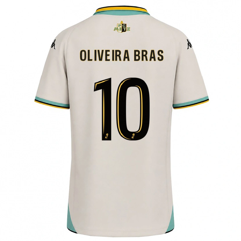 Danxen Kvinnor Luisa Oliveira Bras #10 Blommande Vit Svart Bortatröja Matchtröjor 2026/27 Tröjor T-Tröja