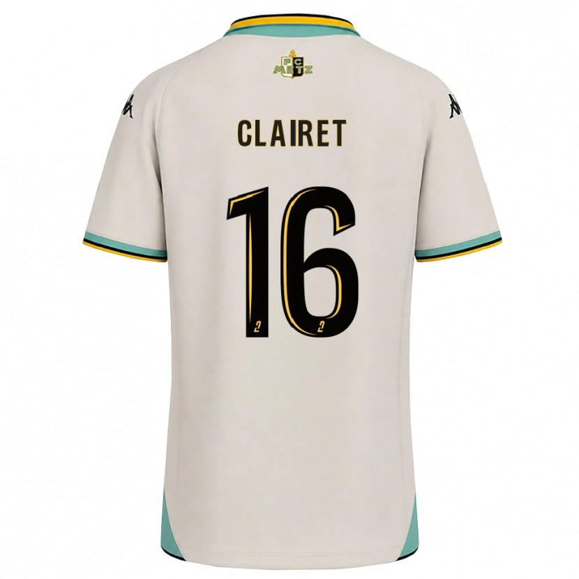 Danxen Kvinnor Duncan Clairet #16 Blommande Vit Svart Bortatröja Matchtröjor 2026/27 Tröjor T-Tröja