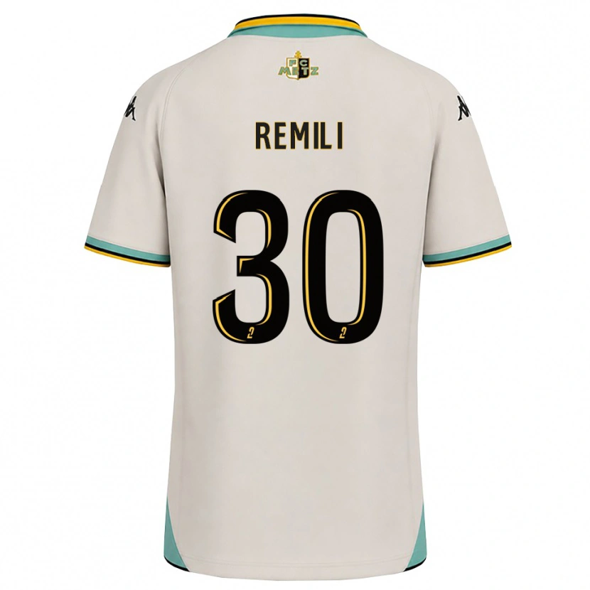 Danxen Kvinnor Célia Remili #30 Blommande Vit Svart Bortatröja Matchtröjor 2026/27 Tröjor T-Tröja