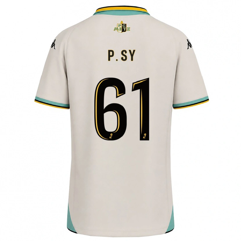 Danxen Kvinnor Pape Sy #61 Blommande Vit Svart Bortatröja Matchtröjor 2026/27 Tröjor T-Tröja