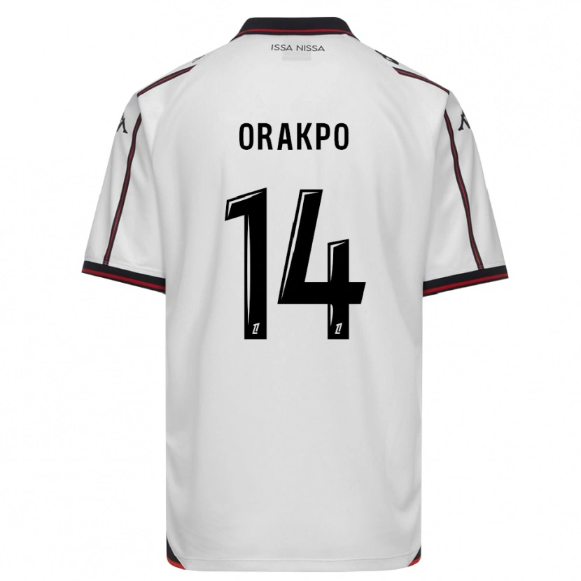 Danxen Kvinnor Victor Orakpo #14 Svart Vit Bortatröja Matchtröjor 2026/27 Tröjor T-Tröja