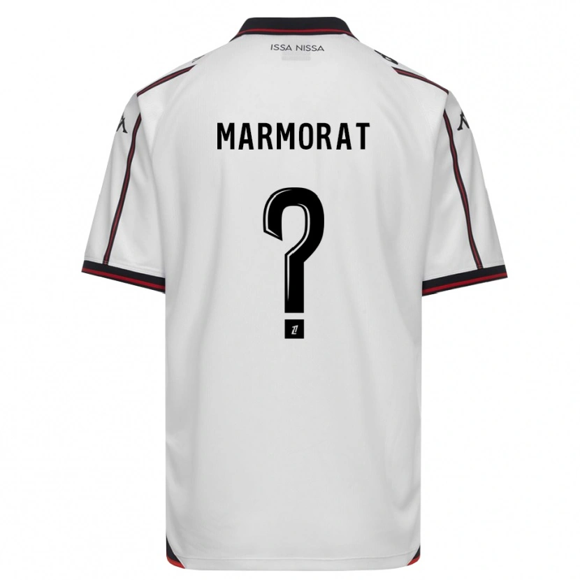 Danxen Kvinnor Mathéo Marmorat #0 Svart Vit Bortatröja Matchtröjor 2026/27 Tröjor T-Tröja
