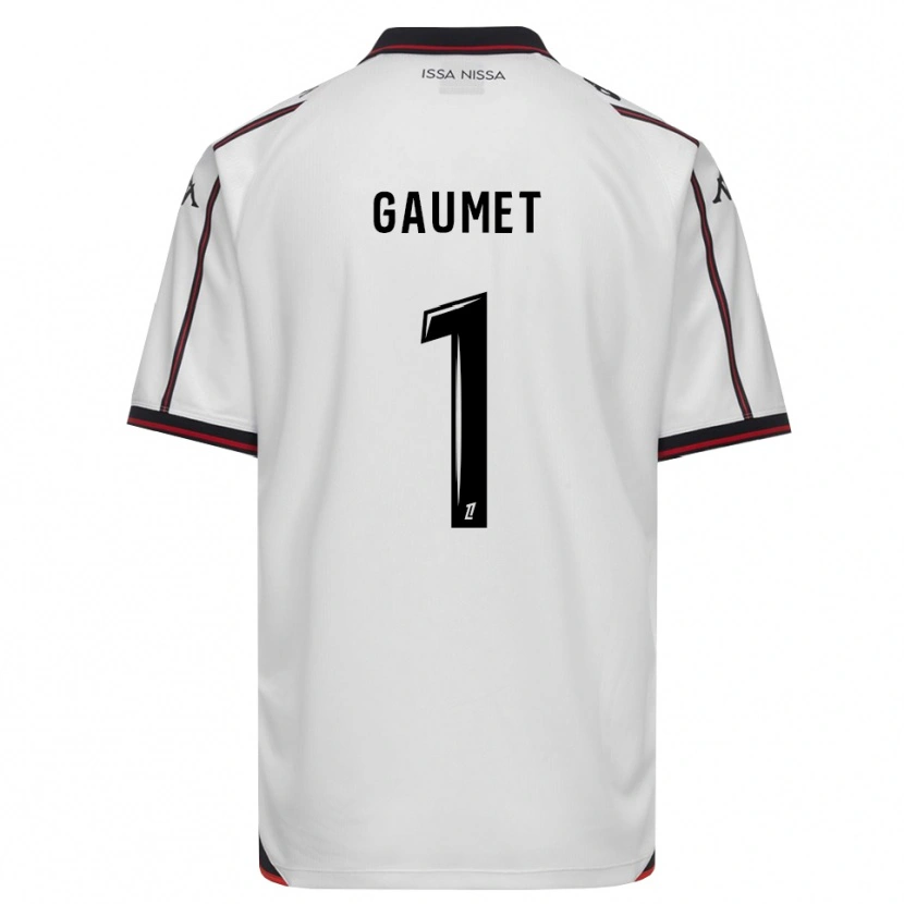 Danxen Kvinnor Noa Gaumet #1 Svart Vit Bortatröja Matchtröjor 2026/27 Tröjor T-Tröja