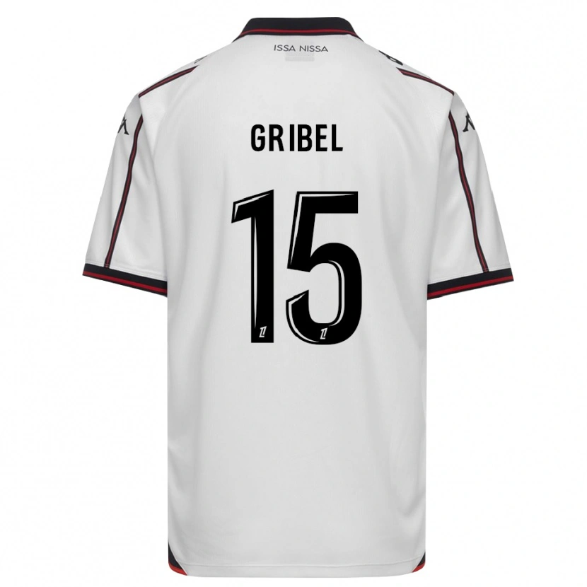 Danxen Kvinnor Naomie Gribel #15 Svart Vit Bortatröja Matchtröjor 2026/27 Tröjor T-Tröja