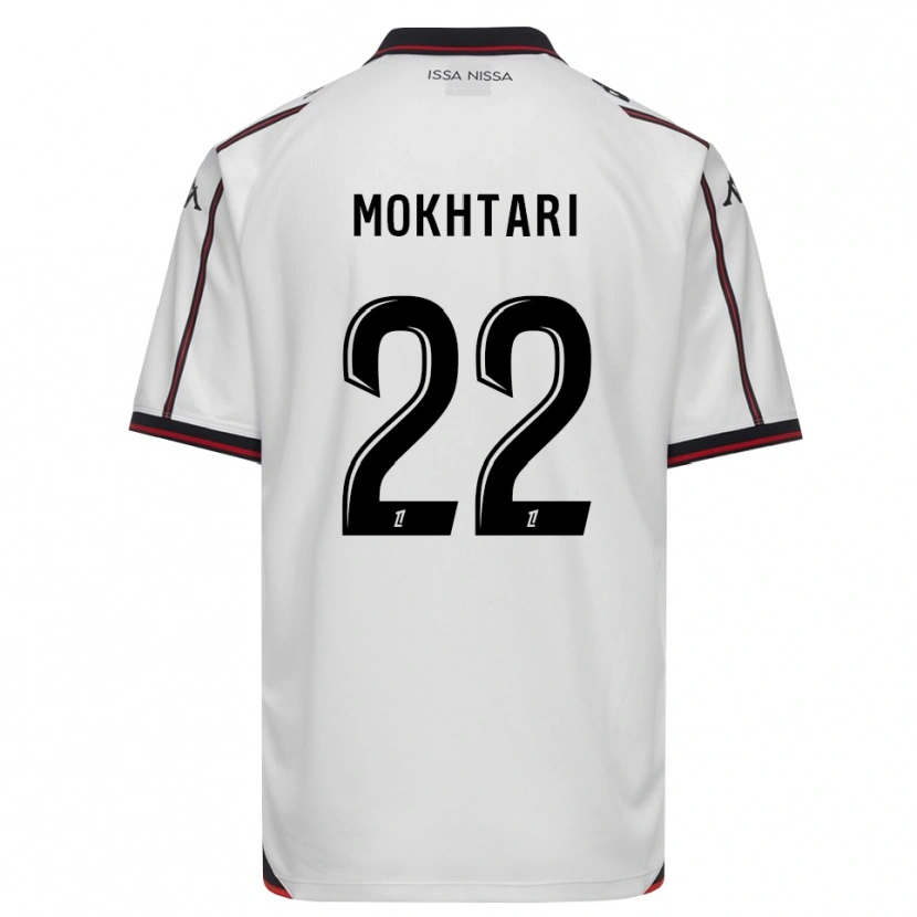 Danxen Kvinnor Jade Mokhtari #22 Svart Vit Bortatröja Matchtröjor 2026/27 Tröjor T-Tröja