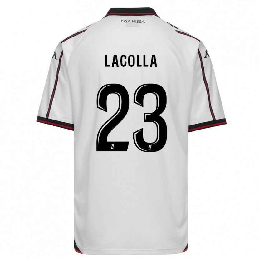 Danxen Kvinnor Mellie Lacolla #23 Svart Vit Bortatröja Matchtröjor 2026/27 Tröjor T-Tröja