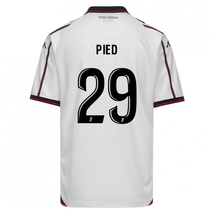 Danxen Kvinnor Jeremy Pied #29 Svart Vit Bortatröja Matchtröjor 2026/27 Tröjor T-Tröja