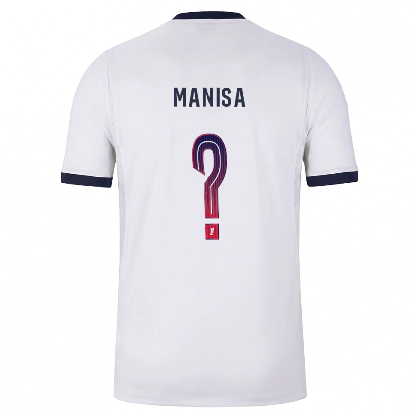 Danxen Kvinnor Lenny Manisa #0 Vit Svart Röd Bortatröja Matchtröjor 2026/27 Tröjor T-Tröja