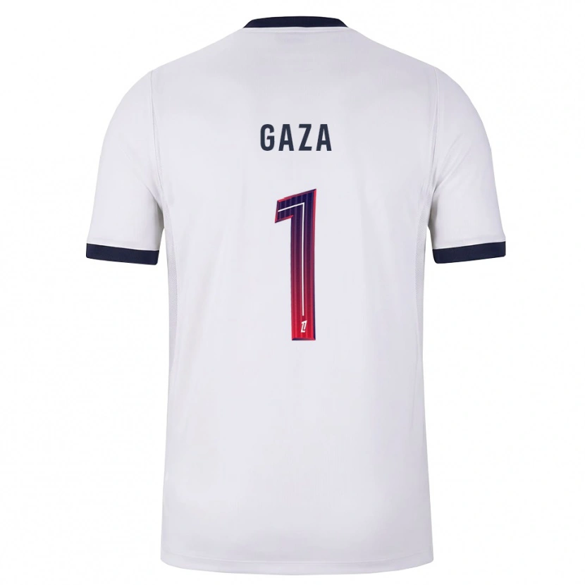 Danxen Kvinnor Johnny Gaza #1 Vit Svart Röd Bortatröja Matchtröjor 2026/27 Tröjor T-Tröja