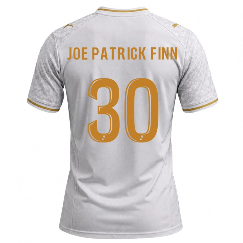 Danxen Kvinnor John Patrick #30 Vit Grå Guldbrun Bortatröja Matchtröjor 2026/27 Tröjor T-Tröja