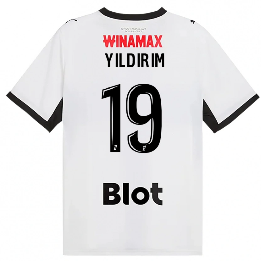 Danxen Kvinnor Bertuğ Yıldırım #19 Svart Vit Röd Bortatröja Matchtröjor 2026/27 Tröjor T-Tröja