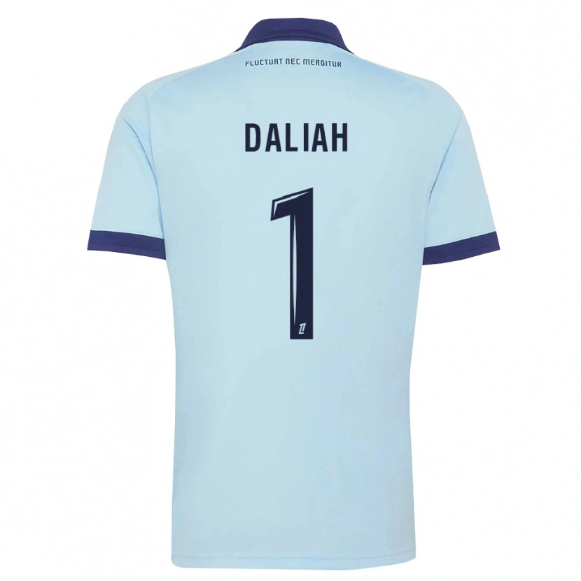 Danxen Kvinnor Leny Daliah #1 Kornblå Svart Bortatröja Matchtröjor 2026/27 Tröjor T-Tröja