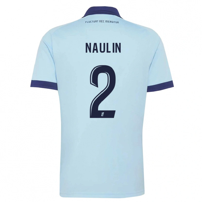Danxen Kvinnor Ethan Naulin #2 Kornblå Svart Bortatröja Matchtröjor 2026/27 Tröjor T-Tröja