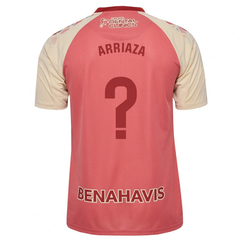 Danxen Kvinnor Pablo Arriaza #0 Ljus Rosa Röd Blå Bortatröja Matchtröjor 2026/27 Tröjor T-Tröja