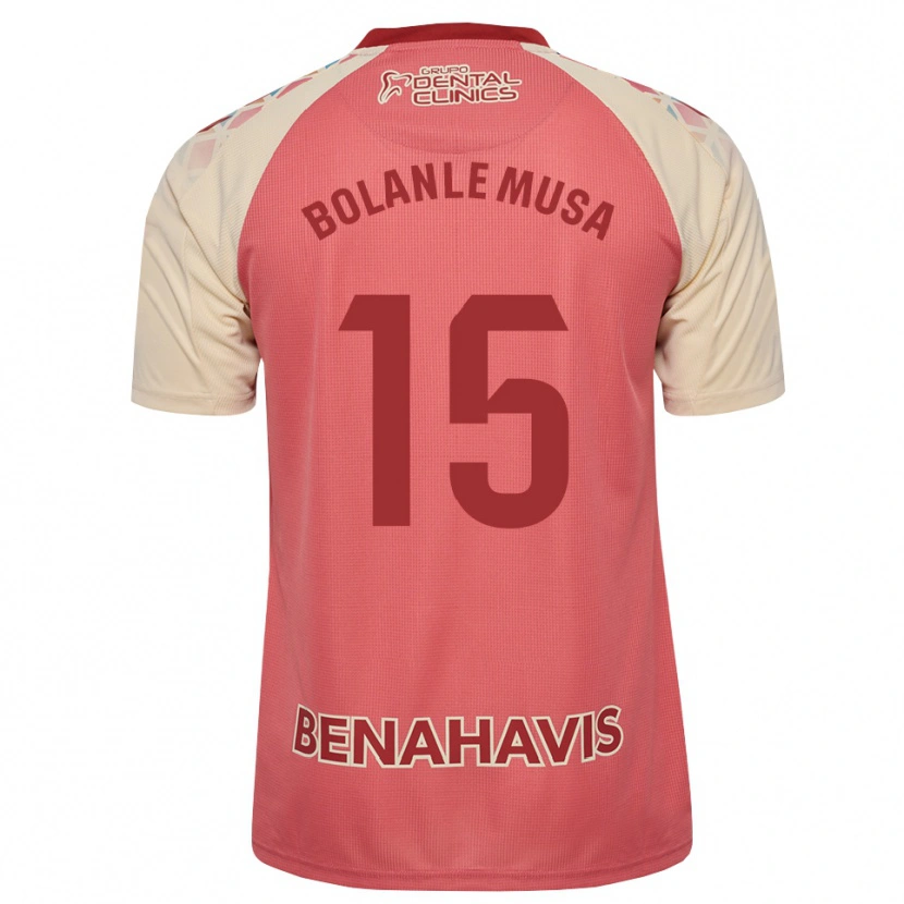 Danxen Kvinnor Wahab Bolanle Musa #15 Ljus Rosa Röd Blå Bortatröja Matchtröjor 2026/27 Tröjor T-Tröja
