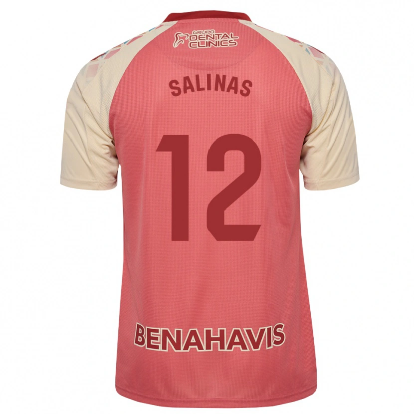 Danxen Kvinnor José Salinas #12 Ljus Rosa Röd Blå Bortatröja Matchtröjor 2026/27 Tröjor T-Tröja