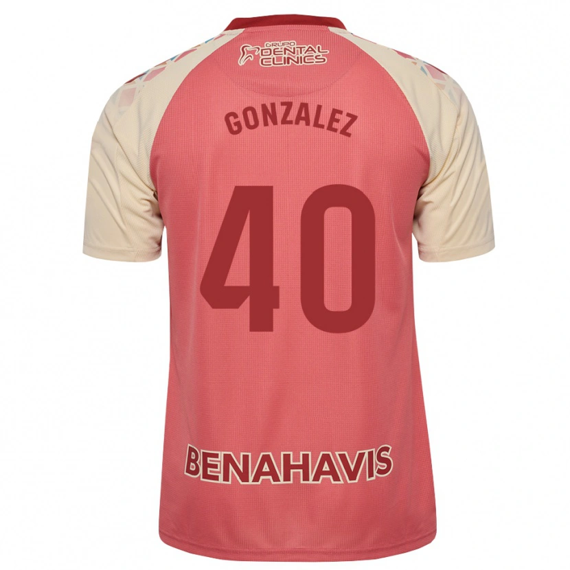 Danxen Kvinnor Carol González #40 Ljus Rosa Röd Blå Bortatröja Matchtröjor 2026/27 Tröjor T-Tröja
