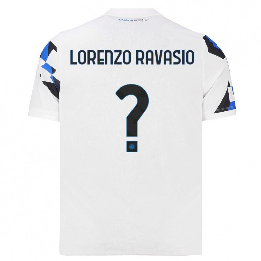 Danxen Kvinnor Pietro Lorenzo Ravasio #0 Vit Röd Blå Bortatröja Matchtröjor 2026/27 Tröjor T-Tröja