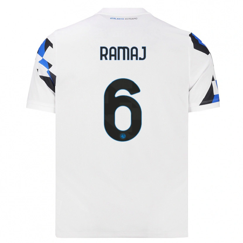 Danxen Kvinnor Gabriel Ramaj #6 Vit Röd Blå Bortatröja Matchtröjor 2026/27 Tröjor T-Tröja