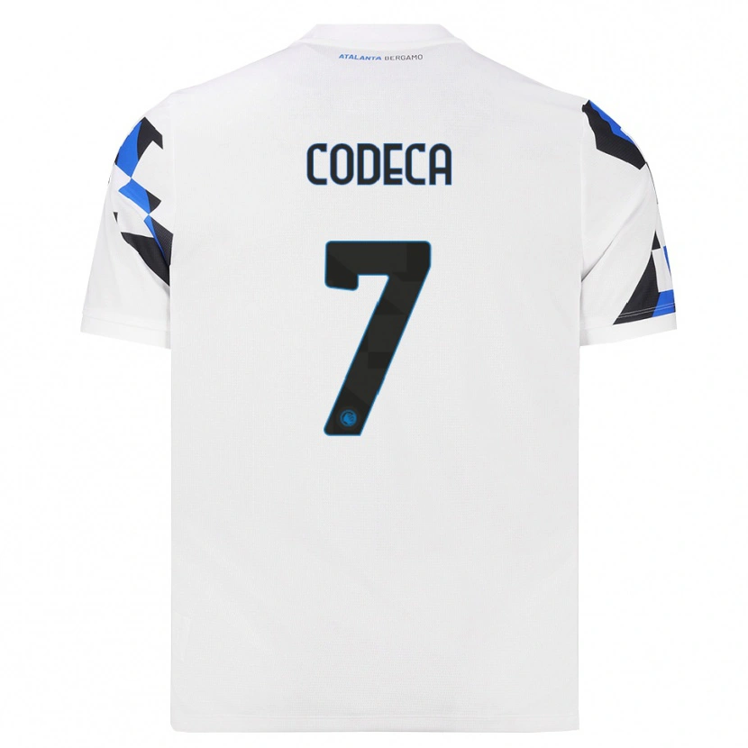 Danxen Kvinnor Bianca Codeca #7 Vit Röd Blå Bortatröja Matchtröjor 2026/27 Tröjor T-Tröja
