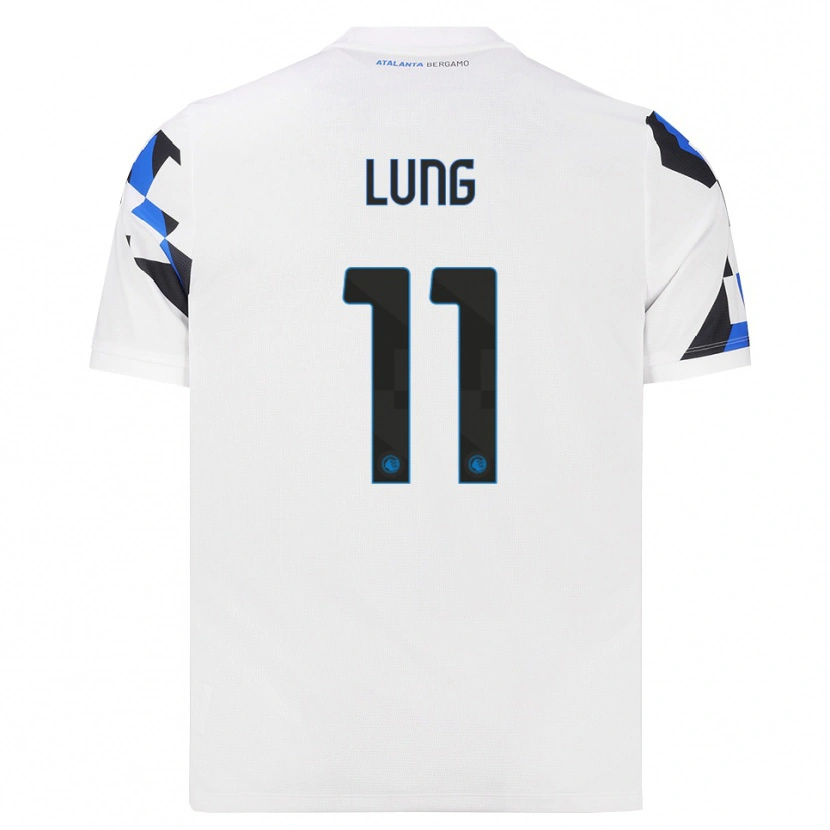 Danxen Kvinnor Matia Lung #11 Vit Röd Blå Bortatröja Matchtröjor 2026/27 Tröjor T-Tröja