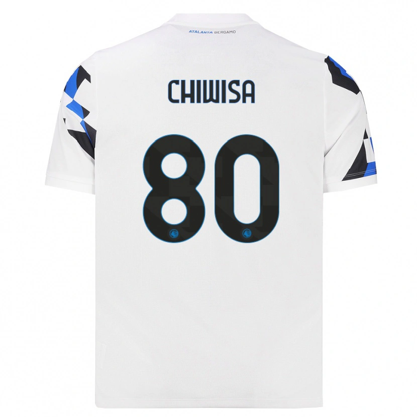 Danxen Kvinnor Mannah Chiwisa #80 Vit Röd Blå Bortatröja Matchtröjor 2026/27 Tröjor T-Tröja