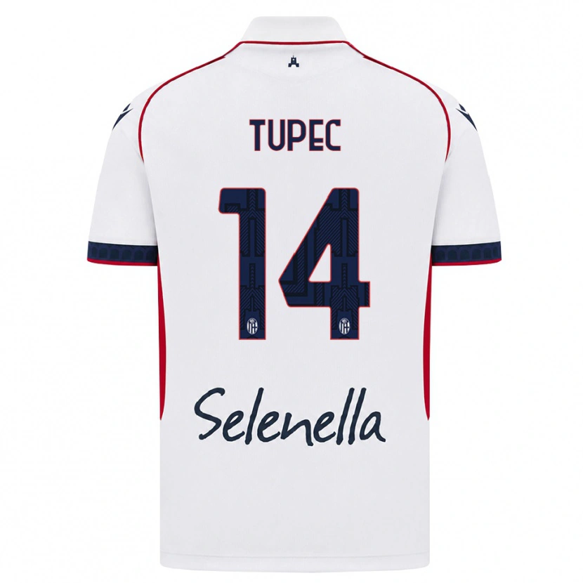 Danxen Kvinnor Leos Tupec #14 Vit Röd Kunglig Blå Bortatröja Matchtröjor 2026/27 Tröjor T-Tröja